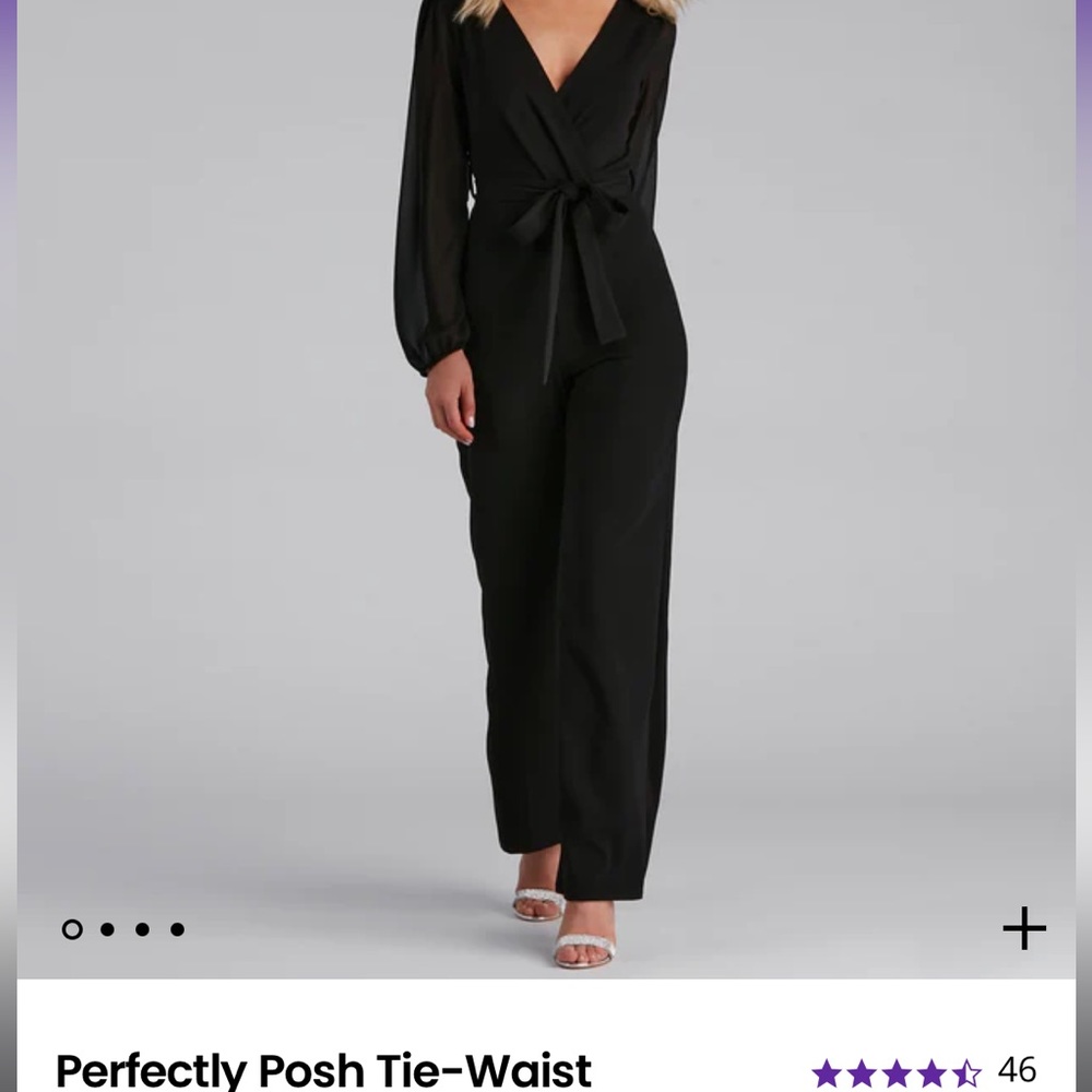 Windsor black jumpsuit